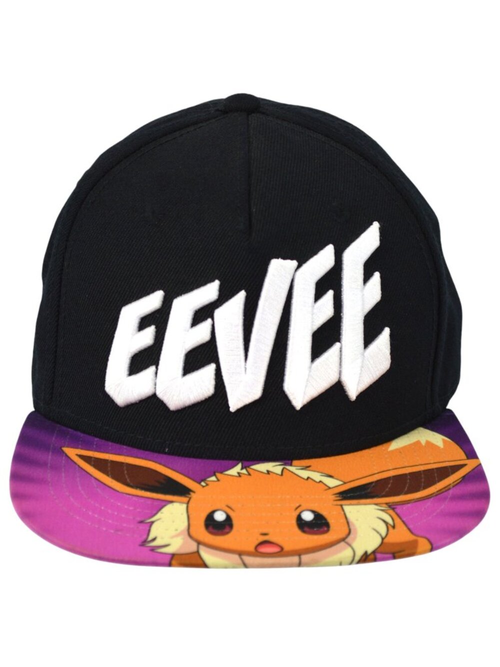 Pokemon EEVEE Hat Nintendo Game Freak Snapback Embroidered Character Logo 2016
